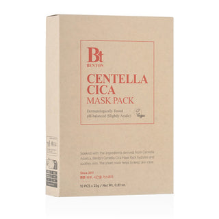 Benton Goodbye Redness Centella Sheet Mask 23g X 10ea